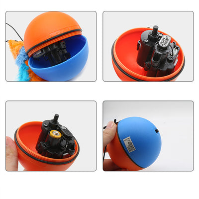 Juguete Interactivo Automático para Gatos - Pelota Inteligente Limpiadora - Image 13