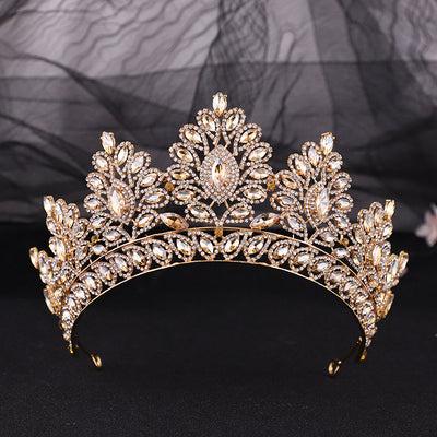 Corona de Cristal Brillante con Rhinestones - Accesorio Elegante Europeo y Americano - Image 12