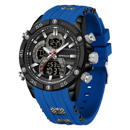 Reloj Electrónico Multifuncional para Hombre Resistente al Agua con Luz Nocturna y Alarma - Image 17