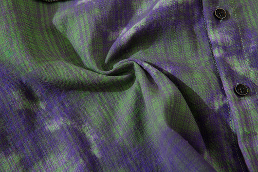 Camisa de Cuadros Estampada Manga Larga Unisex - Image 10