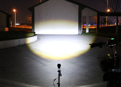 Faro LED Plegable para Bicicleta Eléctrica con Claxon - Image 7