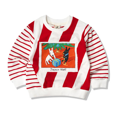 Suéter Infantil Cuello Redondo con Estampado Cartoon - Image 6