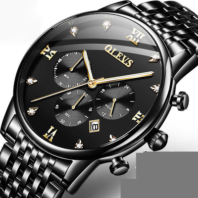 Reloj Cronógrafo Multifunción con Luz Nocturna y Resistencia al Agua - Image 6