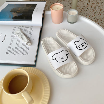 Sandalias y Pantuflas Casuales para Mujer con Suela Gruesa y Acolchada - Image 3