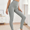 Pantalones Yoga Cintura Alta Ajustados con Tecnología Jacquard