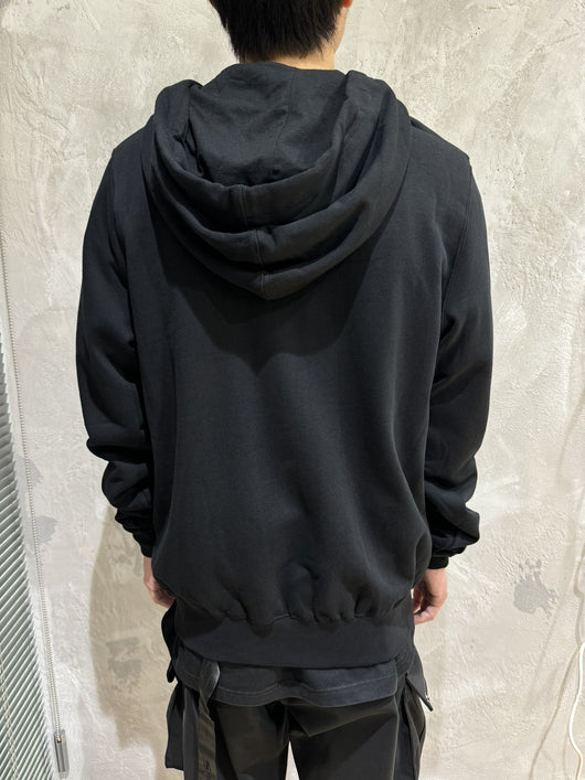 Sudadera Negra con Capucha y Cierre para Hombre - Image 7