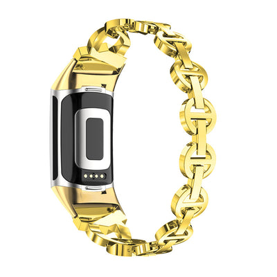 Correa de Reloj Acero Inoxidable Diamantada Full Metal Versátil - Image 12