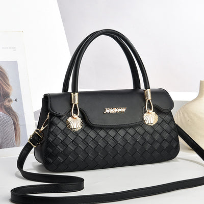 Bolso de Mano Vintage con Estampado de Letras - Bolsa Casual Crossbody para Mujer - Image 10