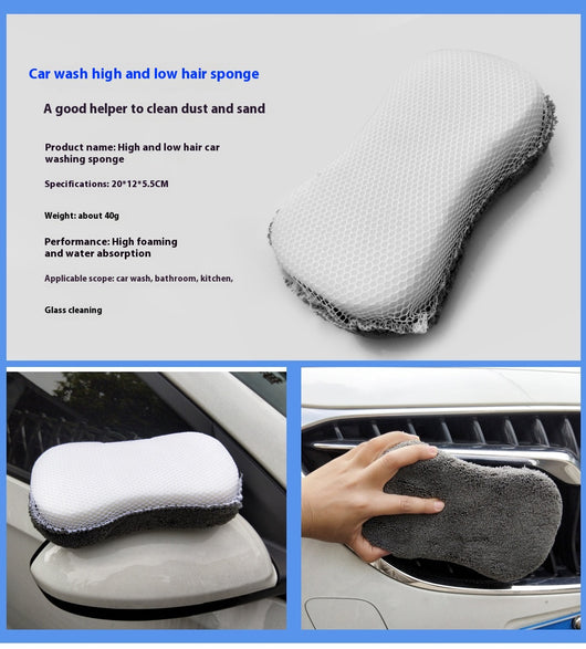 Kit Completo de Limpieza Automotriz 9 Piezas: Paños, Esponjas y Cepillos - Image 15