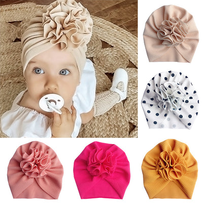 Gorra Infantil con Diseño de Flores y Maíz para Bebés - Image 7