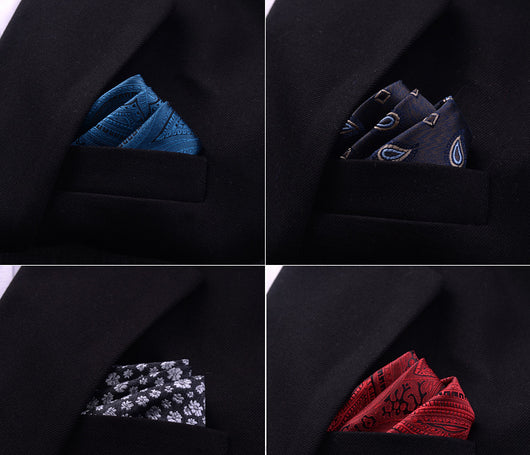 Pañuelo de Bolsillo Estampado para Hombre - Accesorios Formales y Casual Business - Image 53