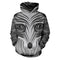 Sudadera con Estampado 3D del Zorro de Nueve Colas Multicolor