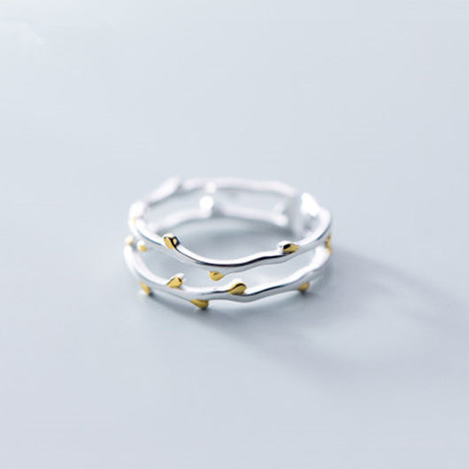 Anillo de Pluma Retro Abierto - Joyería de Moda Europea Personalidad Negra - Image 7