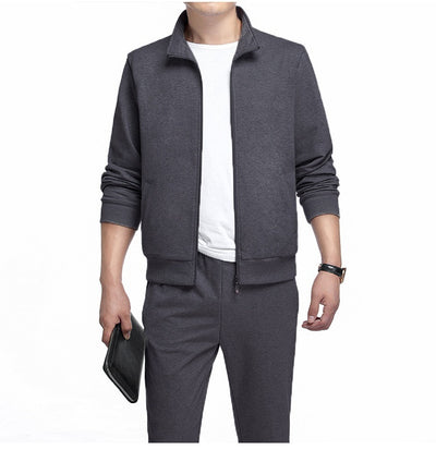 Conjunto Deportivo de 2 Piezas Talla Grande - Cardigan Casual Primavera Otoño - Image 28