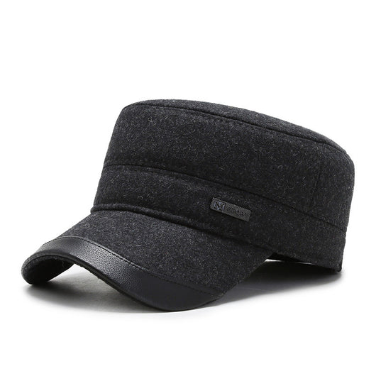 Gorra Plana con Protección de Orejas para Invierno - Diseño Clásico Duckbill - Image 9