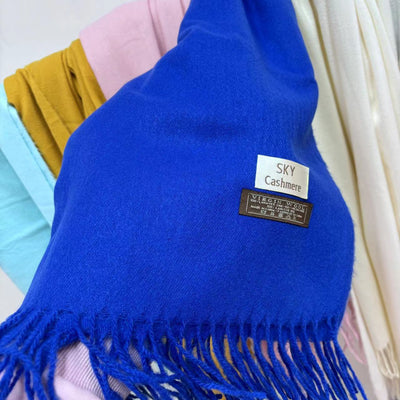 Bufanda de Cachemira con Borlas para Otoño e Invierno - Image 10