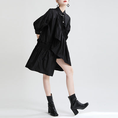 Falda Camisera Midi de Diseño Exclusivo y Estilo Oscuro - Image 5