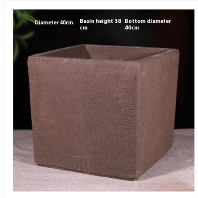 Maceta de Cerámica Púrpura Extragrande para Plantas de Interior - Image 14