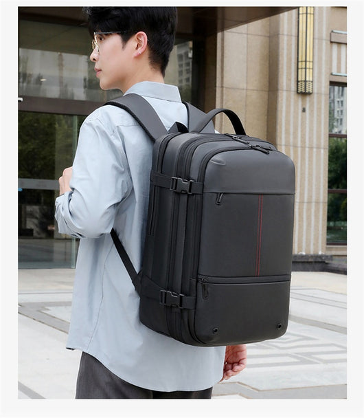 Mochila Ejecutiva de Compresión Inteligente Premium - Image 30