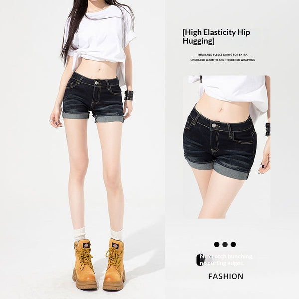 Pantalones Vaqueros Slim Cintura Alta para Mujer