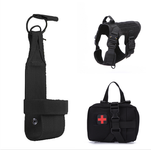 Chaleco Táctico para Perros con Desmontaje Rápido - Ropa de Entrenamiento - Image 30