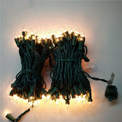 Cadena de Luces Navideñas 110V con Filamento Tradicional Tungsteno
