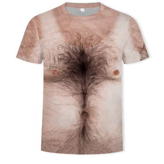 Camiseta Músculo Ajustada de Tendencia Europea y Americana - Image 2