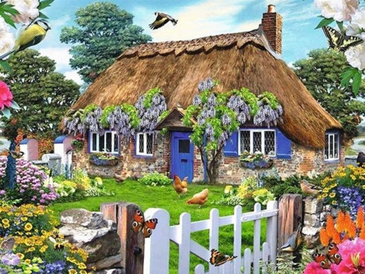 Cuadro de Diamantes 5D DIY - Pintura de Paisaje para el Hogar - Image 15