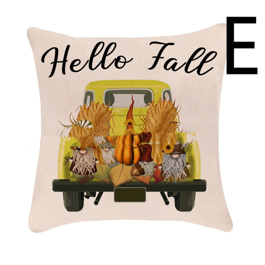 Fundas de Cojín Serie Calabaza Halloween para Sofá y Auto - Image 18