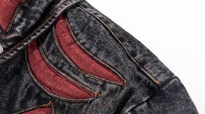 Chaqueta Denim Patchwork Estéreo - Image 27