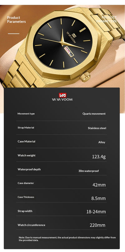 Reloj Casual Ejecutivo con Cadena de Acero - Image 30