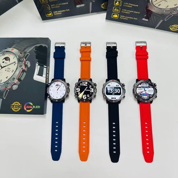 Reloj Inteligente Deportivo con Monitor de Frecuencia Cardíaca y Presión Arterial