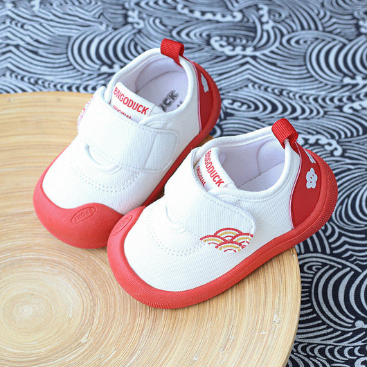Zapatos Suave para Bebé Niño y Niña 0-3 Años - Tela de Algodón Primavera Verano - Image 6
