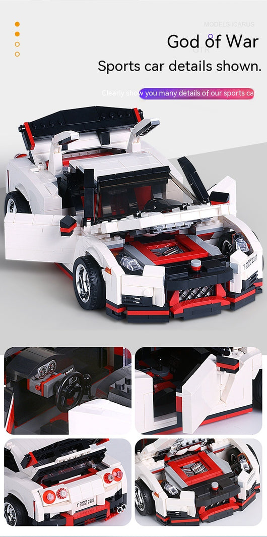 Auto de Carreras GTR 911 Sports para Armar - Juguete DIY Educativo Infantil - Image 16