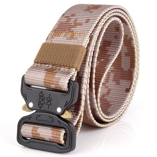 Cinturón Táctico Multifuncional de Nylon con Camuflaje para Entrenamiento Outdoor - Image 4