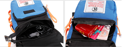 Mochila Hombre Cuero Nobuck con Bolsillos Múltiples para Aventuras - Image 12