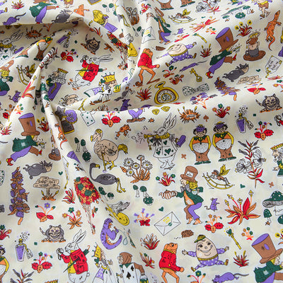 Tela de Algodón Estampada con Dibujos para Ropa Infantil de Verano - Image 9