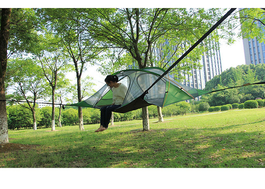 Tienda Hamaca Suspendida con Mosquitero para Camping y Viajes - Image 17