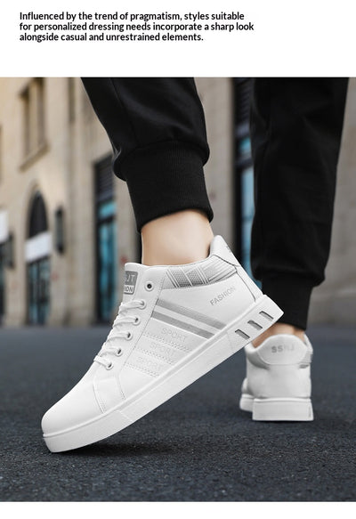 Zapatillas Deportivas Mid-Top para Hombre - Comodidad y Estilo - Image 15