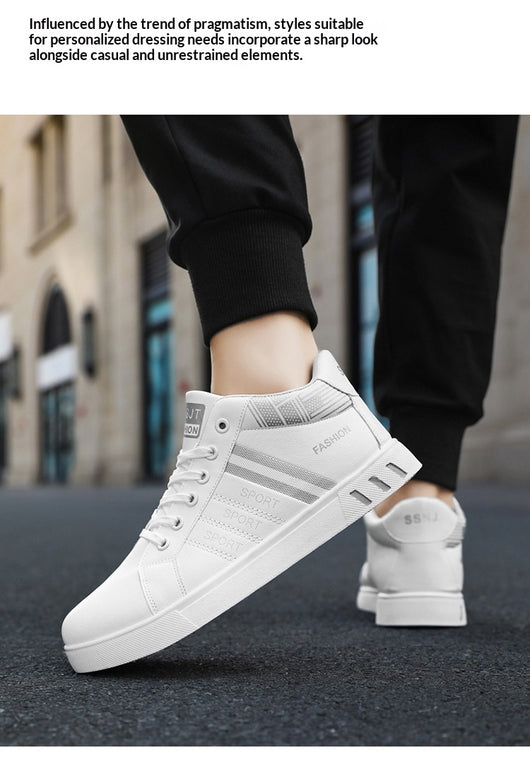 Zapatillas Deportivas Mid-Top para Hombre - Comodidad y Estilo - Image 15