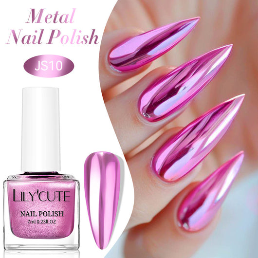 Esmalte de Uñas Espejo Metalizado Secado Rápido sin Horno - Image 15