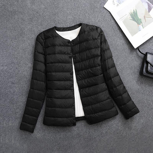 Chaqueta Térmica Ligera Cuello Redondo para Mujer - Image 8