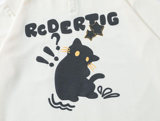 Camiseta Estampada con Diseño Gato para Hombre y Mujer - Image 7