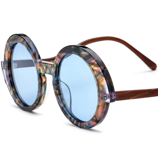 Gafas de Sol Redondas Multicolor - Unisex con Estilo Retro - Image 7