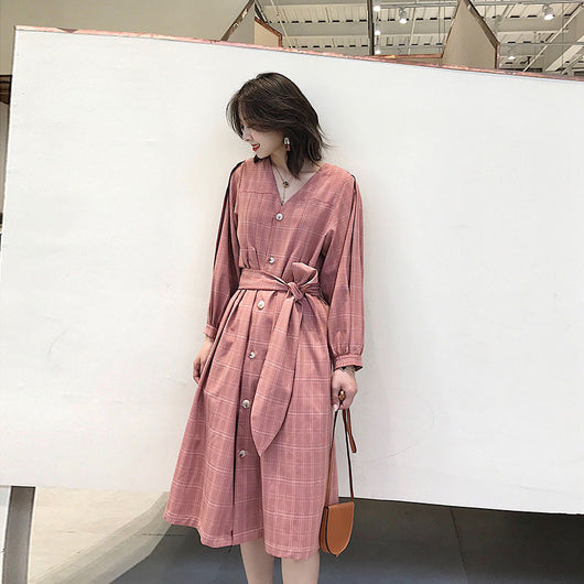 Vestido Retro Primera Amor - Conjunto para Niña Inicio de Otoño - Image 5