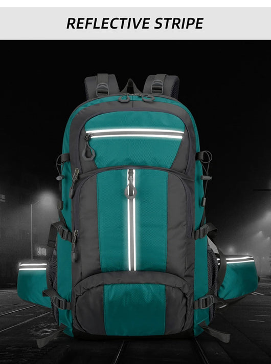 Mochila de Pesca 50L Capacidad Grande para Camping, Senderismo y Escalada - Image 11