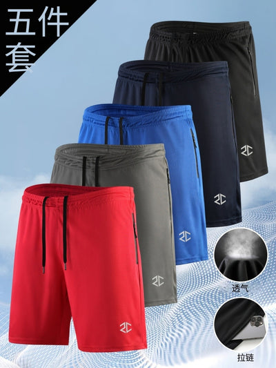 Shorts Deportivos Hombre Secado Rápido con Bolsillos Cremallera - Image 14
