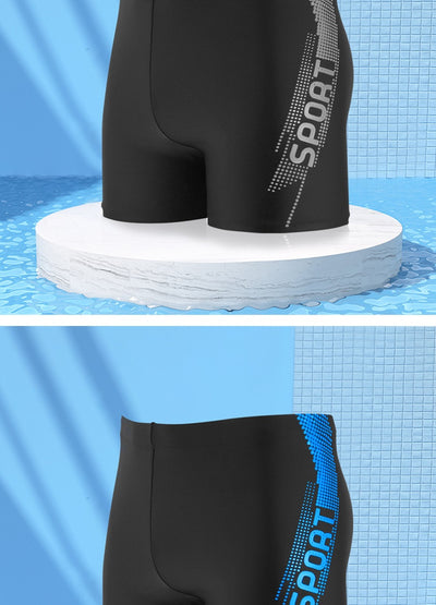 Bañador Deportivo Profesional de Secado Rápido para Hombre con Cintura Alta - Image 10