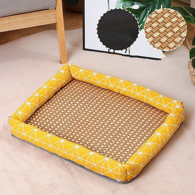 Cama Fresca de Lino para Perros - Nido Transpirable para Verano - Image 25