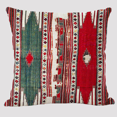 Almohada Reversible Étnica de Lino Bohemio Doble Cara - Image 6